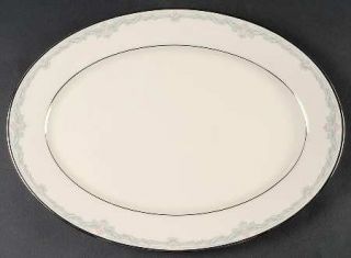 Lenox China Kingston 13 Oval Serving Platter, Fine China Dinnerware   Cosmopoli
