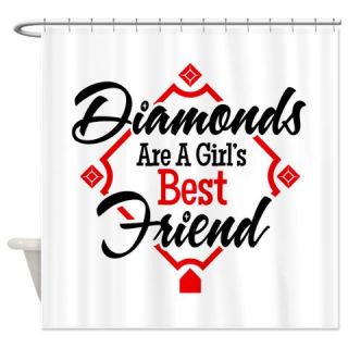  Diamonds BR Shower Curtain  Use code FREECART at Checkout