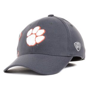 Clemson Tigers Top of the World NCAA Molten Charcoal Cap