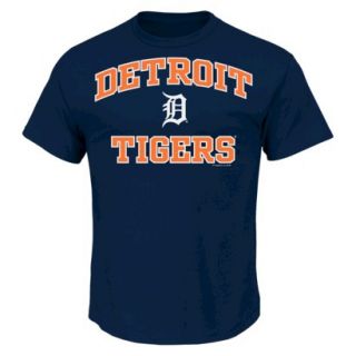 MLB Mens Detroit Tigers T Shirt   Navy (XXL)