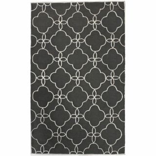 Nuloom Handmade Indoor / Outdoor Lattice Trellis Charcoal Rug (6 X 9) (GreyPattern AbstractTip We recommend the use of a non skid pad to keep the rug in place on smooth surfaces.All rug sizes are approximate. Due to the difference of monitor colors, som