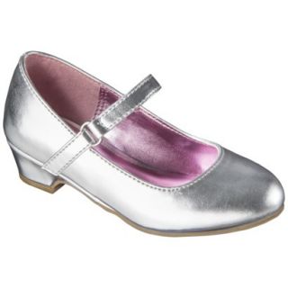 Toddler Girls Cherokee Darianne Mary Jane Shoes   Silver   7