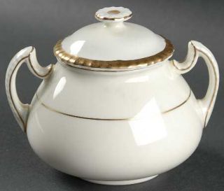 Royal Doulton Chantilly (Ivory Bckgd) Sugar Bowl & Lid, Fine China Dinnerware  