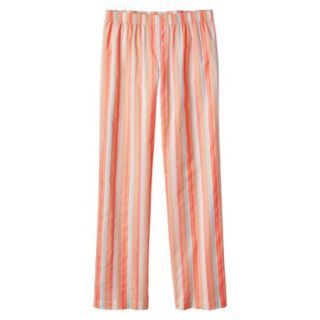 Xhilaration Juniors Woven Sleep Pant   Orange Stripe XL(15 17)