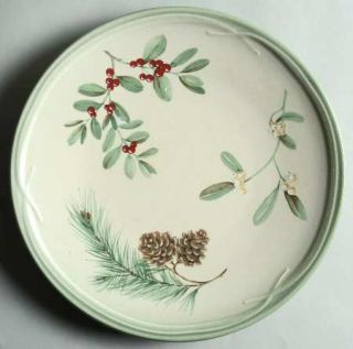 Pfaltzgraff Winterwood (Canvas Tan) Dinner Plate, Fine China Dinnerware   Tan Ba