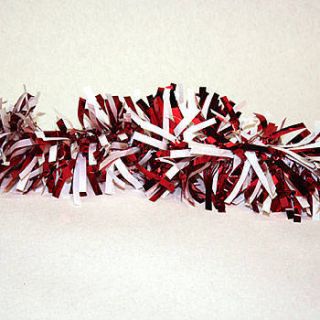 Red And White Metallic Twistees