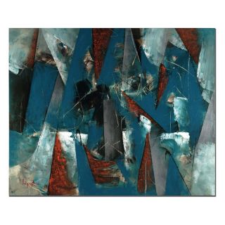 Trademark Global Inc Abstract V Wall Art by Lopez Multicolor   MA040 C2632GG