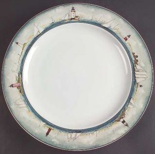 Sakura By The Sea (Made In Indonesia) 12 Chop Plate/Round Platter, Fine China D
