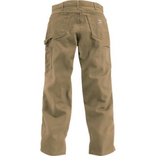 Carhartt Flame Resistant Relaxed Fit Jean   Golden Khaki, 40in. Waist x 32in.