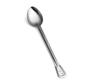 Tablecraft 18 in Solid Stainless Steel Basting Spoon, Heavyweight