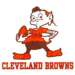 Cleveland Browns Rico Industries Static Cling Decal