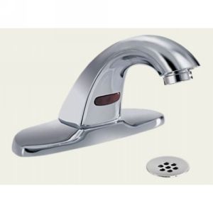 Delta Faucet 591LF HGMHDF Universal Commercial Battery Operated Electronic Lavat