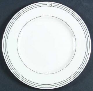 Lenox China Mc Cormick Square Dinner Plate, Fine China Dinnerware   Kate Spade,