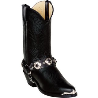 Durango 11in. Harness Western Boot   Black, Size 12 Wide, Model# DB560