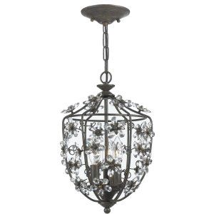 Crystorama Lighting CRY 5303 DR Abbie Lantern Hand Polished