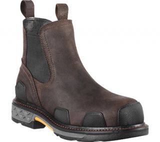 Mens Ariat OverDrive™ Tradesman CT   Coffee Leather Boots