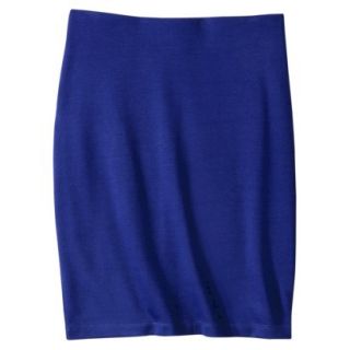 Mossimo Womens Ponte Pencil Skirt   Athens Blue L