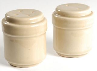Pfaltzgraff Compatibles Oatmeal  Salt & Pepper Set, Fine China Dinnerware   Beig