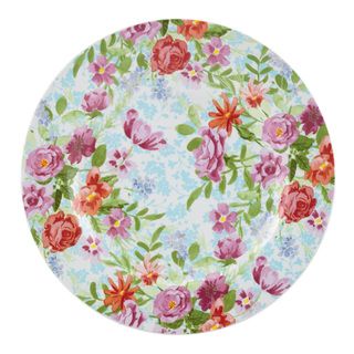 Kathy Ireland Home Spring Bouquet Salad Plate By Gorham