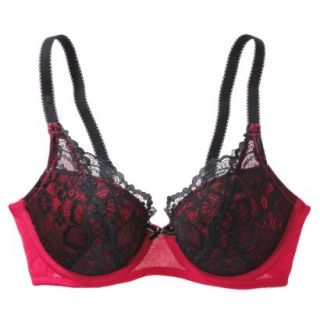 Gilligan & OMalley Womens Holiday Lace Push Up   Valentine 34A
