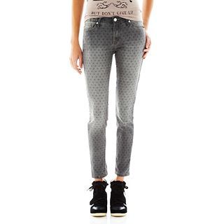Mng By Mango Star Print Jeans, Grey, Womens