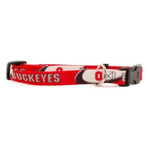 Ohio State Buckeyes Large Dog Collar