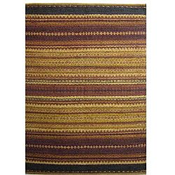 Hand woven Mohawk Brown Jute Rug (6 X 9)