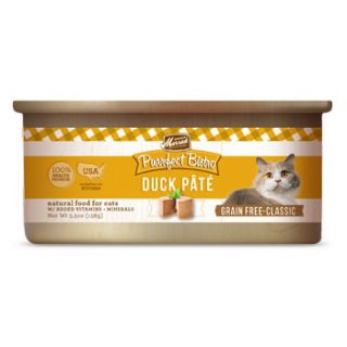 Purrfect Bistro Grain Free Duck Pate Canned Cat Food, 5.5 oz., Case of 24