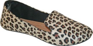 Womens Dawgs Kaymann Smoking Slipper   Leopard Print Casual Shoes