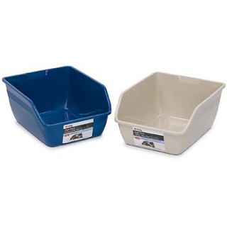 Large High Back Open Litter Pan