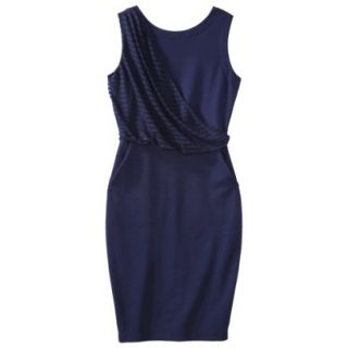 labworks Womens V Back Sleeveless Dress   Blue XS