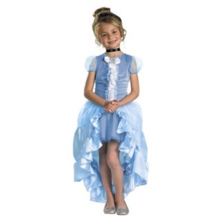 Girls Cinderella 2 Piece Dress Costume