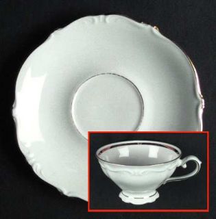 Winterling   Bavaria Wig107 Footed Cup & Saucer Set, Fine China Dinnerware   Sca