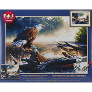 Paint By Number Kit 20X14  Eagle Hunter