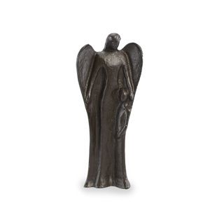 Guardian Angel Iron Sculpture