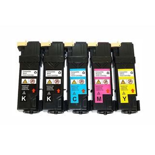 Xerox Phaser 6500 Workcentre 6505 106r01597 106r01594 106r01595 106r01596 Compatible Toner Cartridge (pack Of 5)