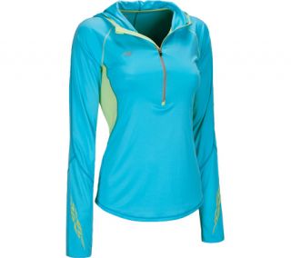 Womens New Balance Impact Hoodie WRT4117   Poolside