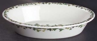 Portmeirion Holly And The Ivy, The Oval Baker, Fine China Dinnerware   Holly,Ivy