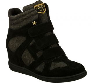 Womens Skechers SKCH Plus 3 Shine Bright   Black Casual Shoes