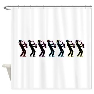  Saxophone Players Shower Curtain  Use code FREECART at Checkout