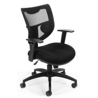 Ofm Executive Black Mesh Contemporary Office Chair
