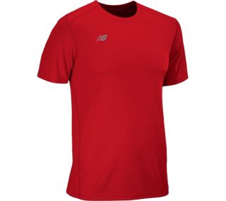 Mens New Balance Go 2 Short Sleeve MRT3131   Velocity Red T Shirts