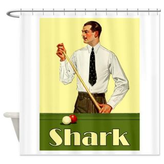  Pool Shark Shower Curtain  Use code FREECART at Checkout