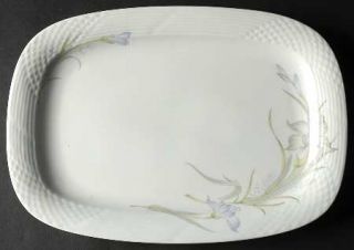 Renoir Daffodil (No Center Flowers) 14 Oval Serving Platter, Fine China Dinnerw