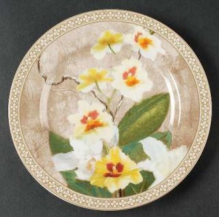 American Atelier Orchid Salad Plate, Fine China Dinnerware   Various Orchid Flow