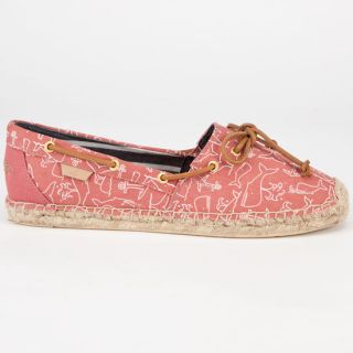 Katama Womens Espadrilles Red Whale In Sizes 7, 6, 6.5, 8, 10,
