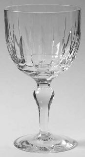 Stuart Hampshire Wine Glass   Vertical & Horizontal Cuts On Bowl