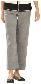 Cotton tweed Easy fitting Ankle Pants