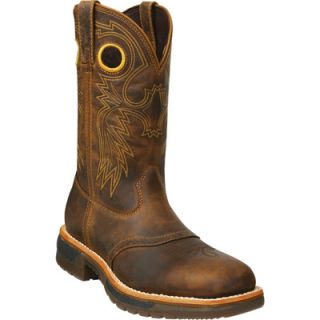 Rocky 11in. Original Ride Steel Toe EH Western Work Boot   Brown, Size 9 1/2,