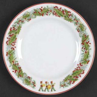 Vista Alegre Christmas Magic Bread & Butter Plate, Fine China Dinnerware   Vario